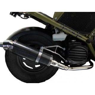 エヌビーエス ズーマー AF58 カスタムマフラー 仕様 カーボン NBS