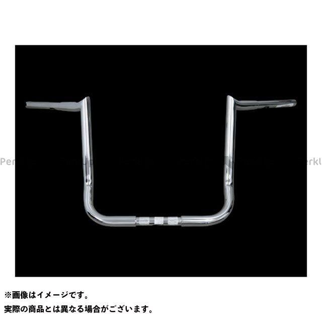 ワイルドワン FLHT/C/U/K、FLHX ツアラー用 14in リーパーエイプハンガー カラー クローム WILD1
