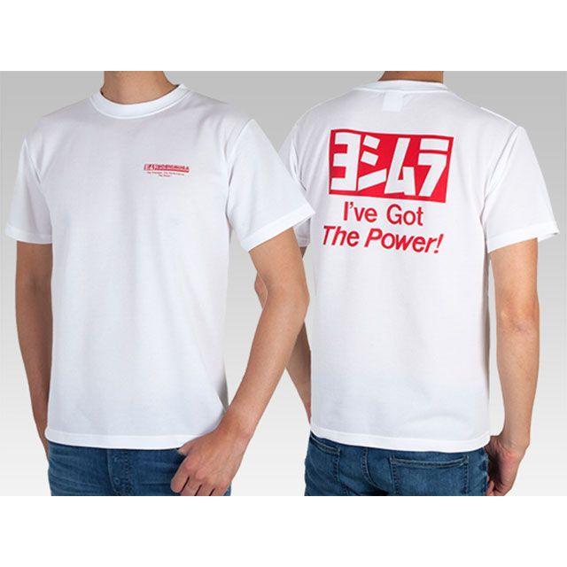 正規品／ヨシムラ ドライチームＴシャツ カラー：白 サイズ：L YOSHIMURA バイク｜motoride｜02