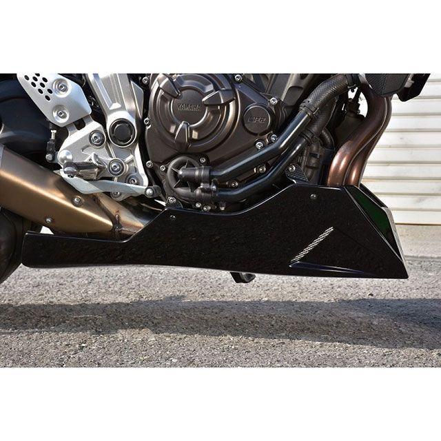 才谷屋ファクトリー MT-07 アンダーカウル 仕様 黒ゲル Saitaniya