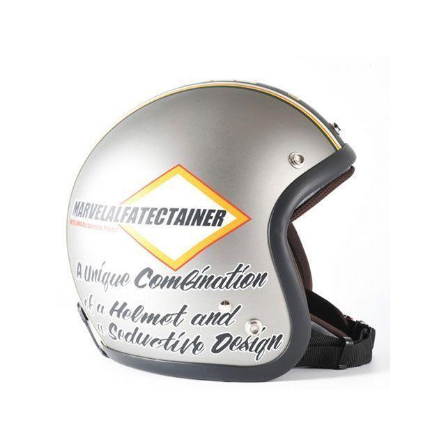 72JAM JET HELMET 72ジャムジェット JJ-21 MARVEL（シルバーグレー