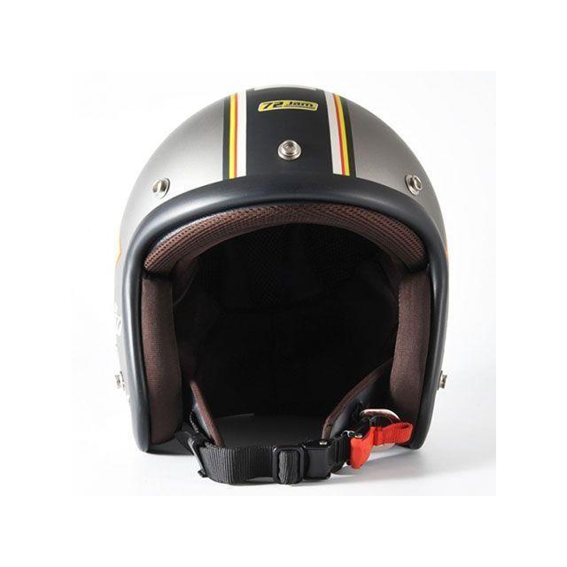 72JAM JET HELMET 72ジャムジェット JJ-21 MARVEL（シルバーグレー