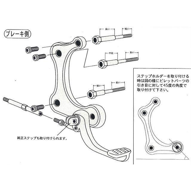 ミスミエンジニアリング スポーツスター 〜03 スポーツスター用 ミッド 