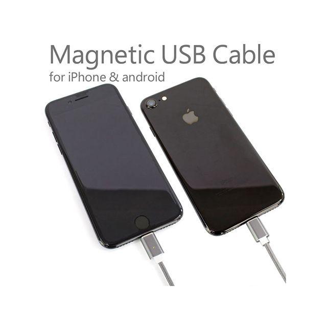 正規品／ライズコーポレーション マグネット式USBケーブル 1m 充電/データ通信用 iPhone（Lightning）/Android（Micro…｜motoride｜03