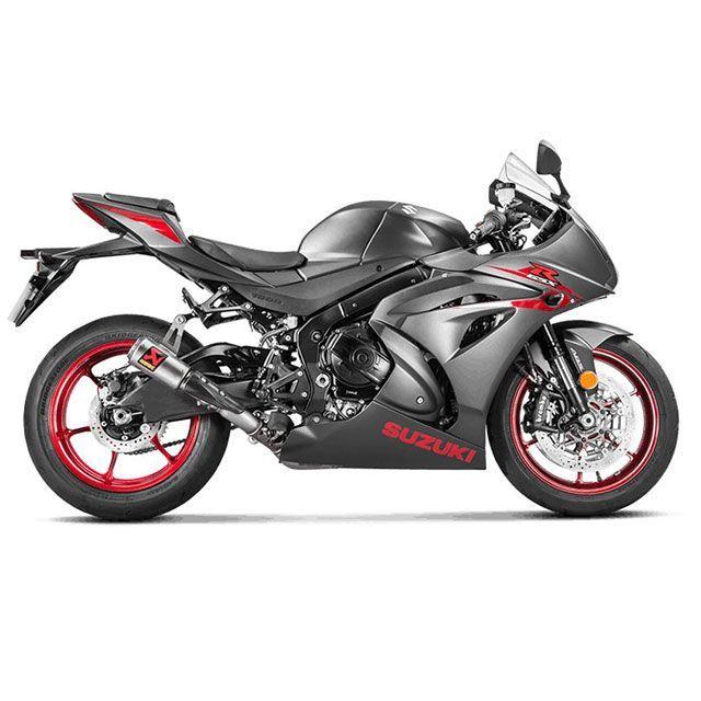 アクラポビッチ GSX-R1000 スリップオンマフラー（チタン） AKRAPOVIC