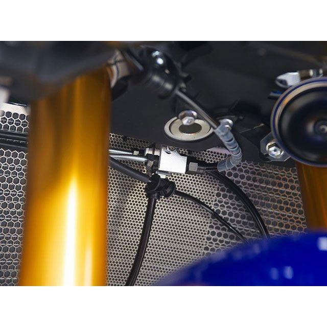 スウェッジラインプロ YZF-R6 フロントブレーキホースキット トライピース（レッド＆ブルー） ホースカラー ブラック メーカー在庫あり SWAG…の画像