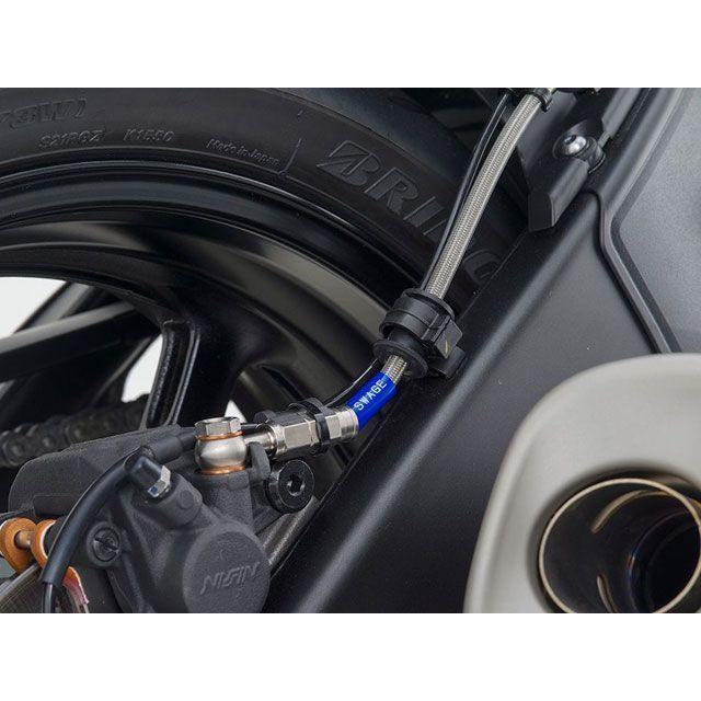スウェッジラインプロ YZF-R6 リアホースキット（レッド＆ブルー） ホースカラー クリア メーカー在庫あり SWAGE-LINE PRO_1