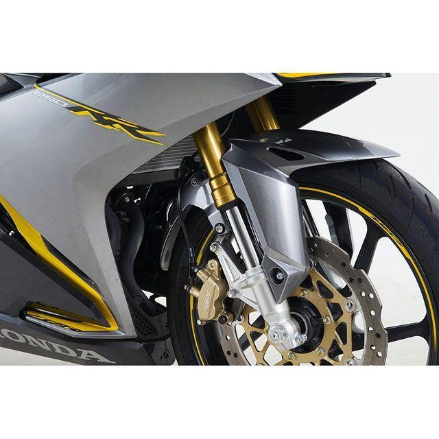 スウェッジライン CBR250RR フロントホースキット（ステンレス） ホースカラー ブラック メーカー在庫あり SWAGE-LINEの画像