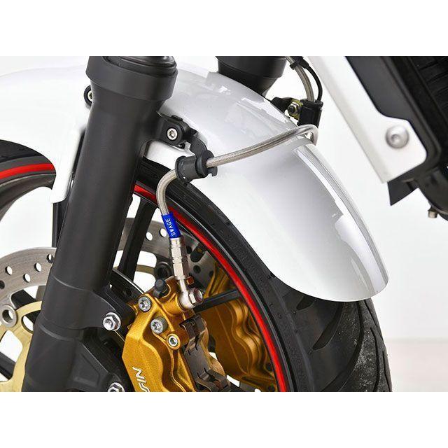 スウェッジラインプロ CB400SF ABS フロントブレーキホースキット バイピース（ステンレス） ホースカラー クリア メーカー在庫あり SWA…の画像