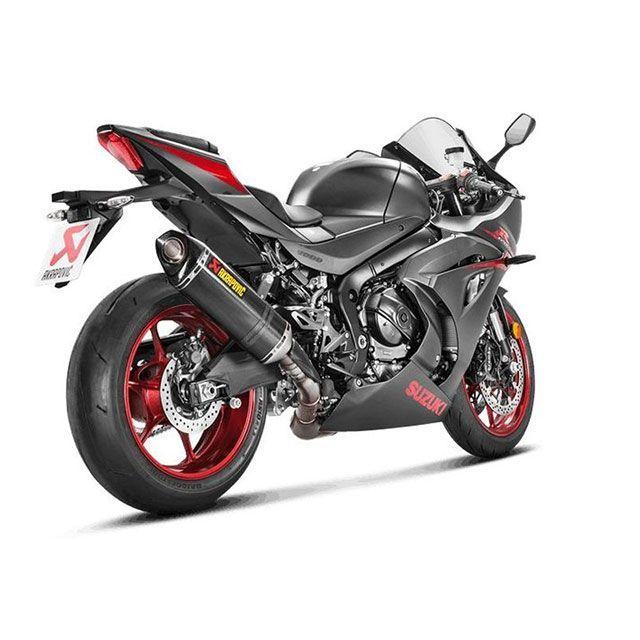 アクラポビッチ GSX-R1000R スリップオンマフラー（カーボン） JMCA AKRAPOVICの画像