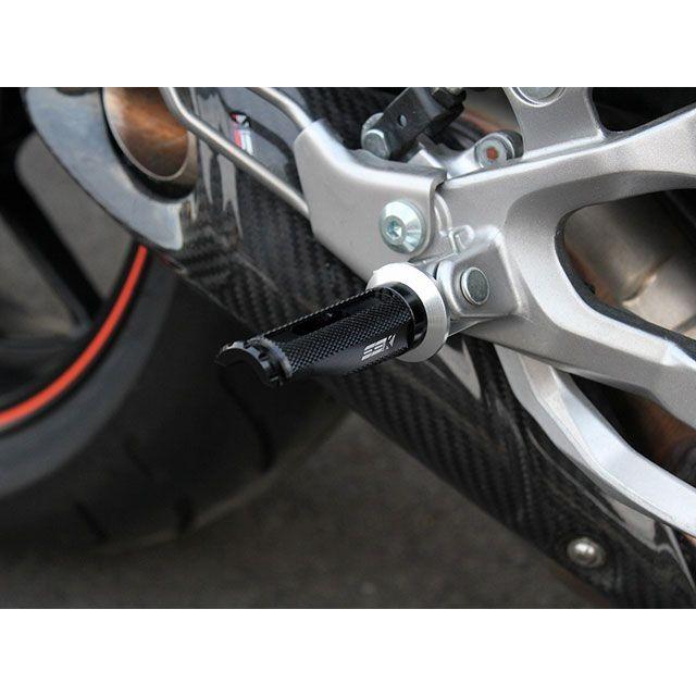 SPEEDRA アルミ削り出しステップ レーシングタイプ（取付部：シルバー/ステップバー：ブラック） メーカー在庫あり SPEEDRA_2