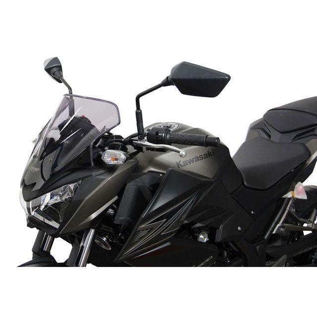MRA エムアールエー Z250 スクリーン レーシング（ブラック） バイク