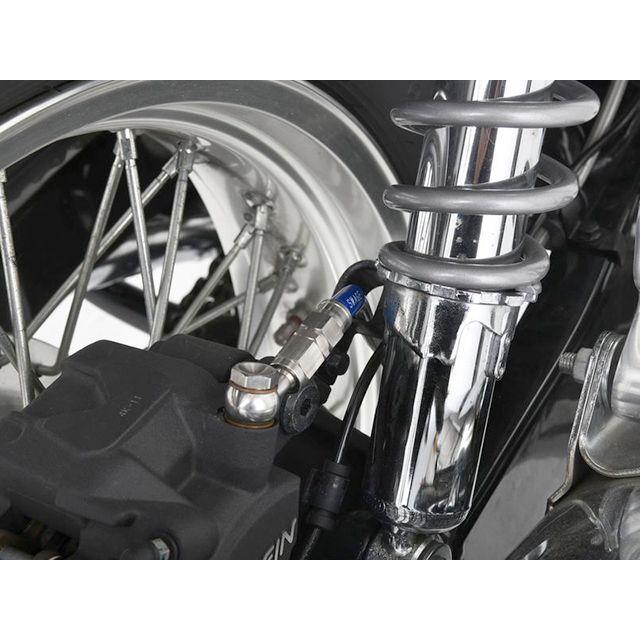 スウェッジラインプロ CB1100EX ABS リアブレーキホースキット（レッド/ブルー） ホースカラー ブラック メーカー在庫あり SWAGE-L…_2