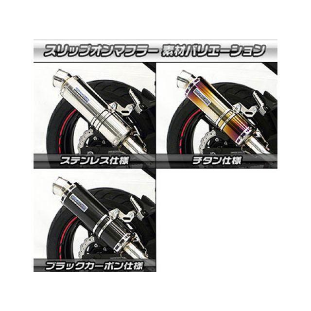 ウイルズウィン Ninja250 Ninja250（2BK-EX250P）用 スリップオンマフラー ユーロタイプ サイレンサー ステンレス仕様 Wi…