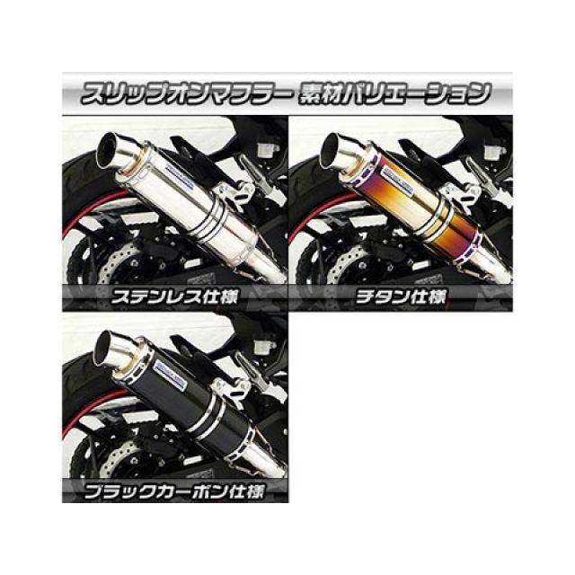 ウイルズウィン Ninja250 Ninja250（2BK-EX250P）用 スリップオンマフラー ユーロタイプ サイレンサー ステンレス仕様 Wi…