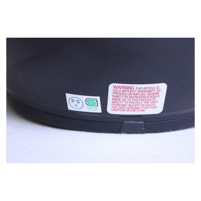 シンプソン（SIMPSON） SUPERBANDIT 13 カラー ブラック サイズ 58（7