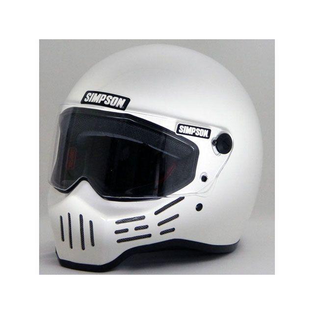 正規品／シンプソン MODEL30 ヘルメット カラー ホワイト サイズ 58cm 