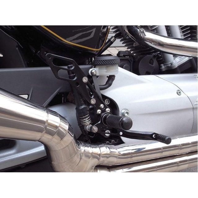 トランプ XR1200 TB-018S バックステップキット XR1200 シルバー Tramp Cycle_1