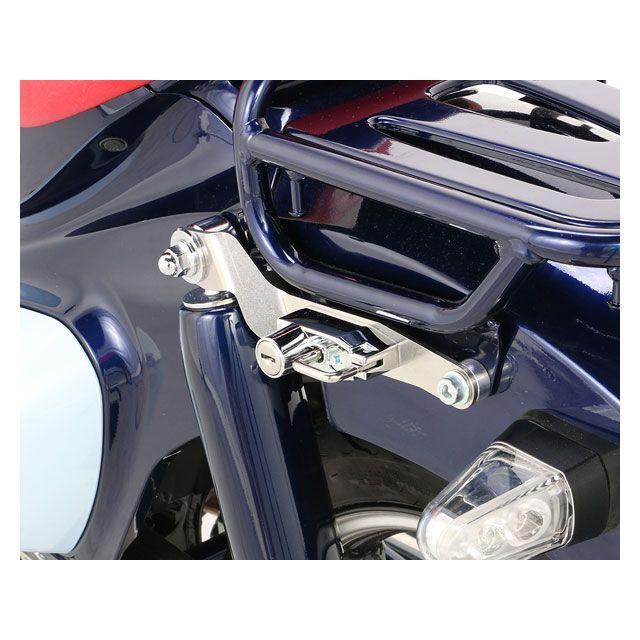正規品／キタコ スーパーカブC125 ヘルメットホルダー（シルバー） KITACO バイク｜motoride｜02