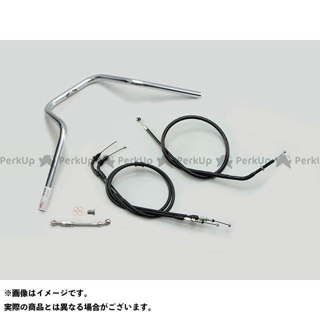 春物がお買い得 週末限定sale 無料雑誌付き Hurricane モンキー ハンドル関連パーツ Police 5型 ハンドルセット クロームメッキ ハリケーン 送料無料 Donaldsoneducation Com