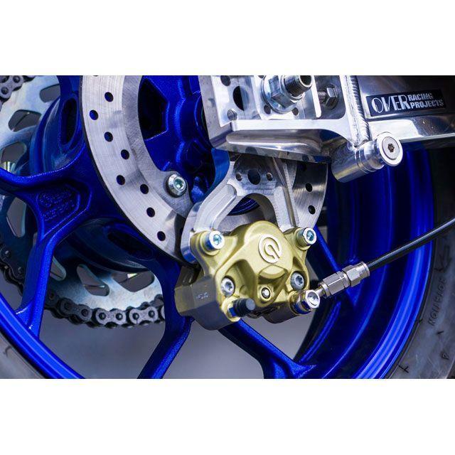オーバーレーシング MT-25 YZF-R25 Rキャリパーサポート ブレンボ2P用（シルバー） メーカー在庫あり OVER RACINGの画像