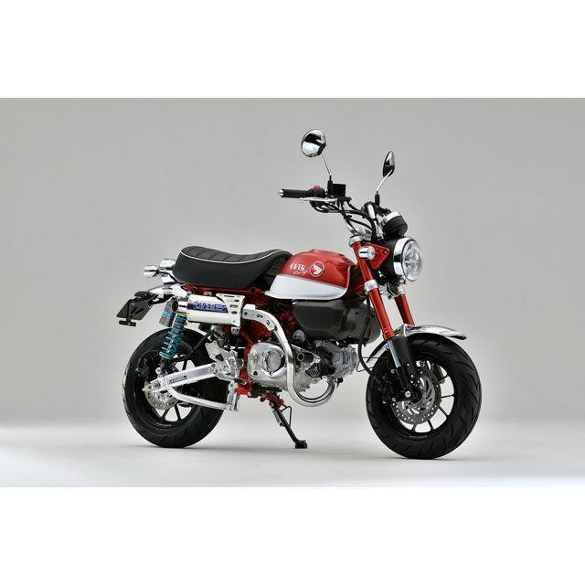 オーバーレーシング MONKEY125 ステンオーバル アップマフラー OVER RACINGの画像