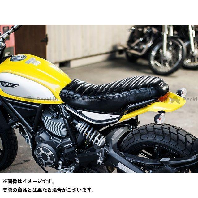 モーターロック Ducati Scrambler用 本革シート（ブラック） Motor