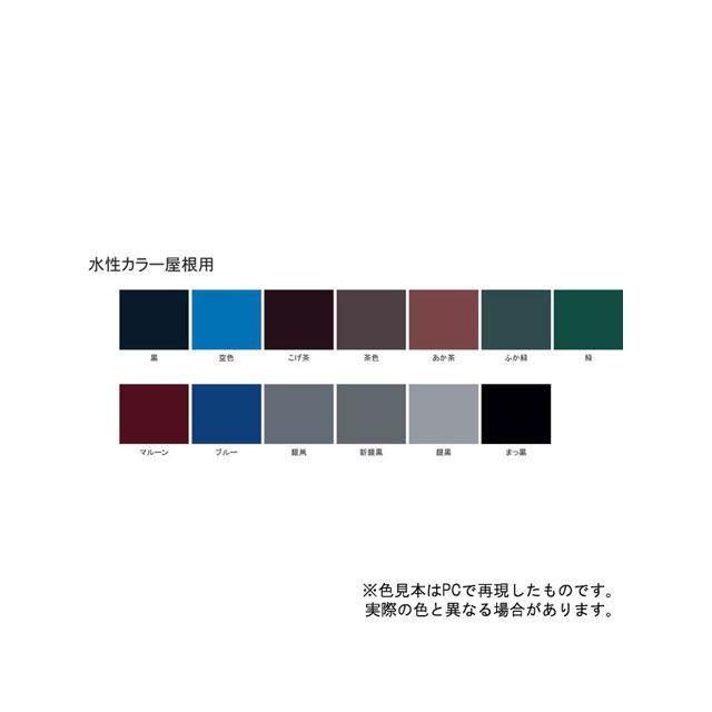 サンデーペイント 水性カラー屋根用 フカミドリ 7L sundaypaintの画像