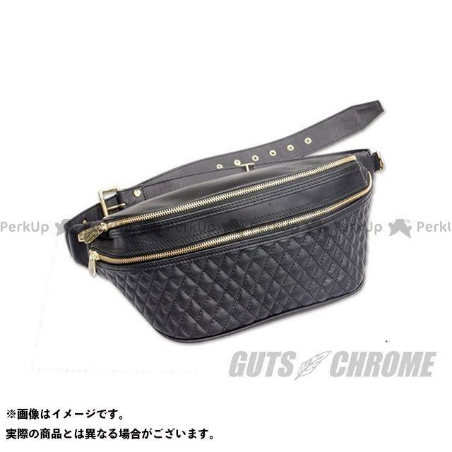 ガッツクローム レザーウエストバッグ TYPE 1 ブラック GUTS CHROME