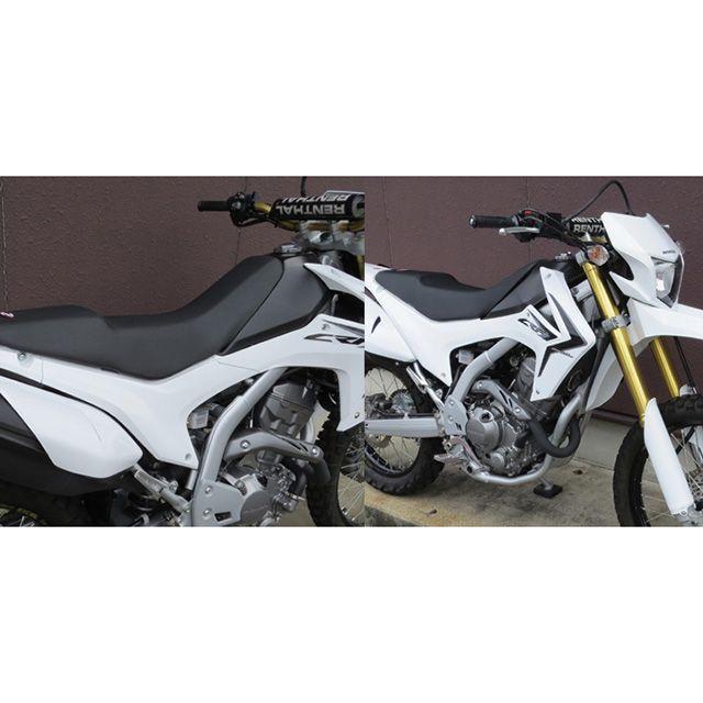 スパイラル CRF250L/M/Rally コンプリートシート ステップ（ブラック