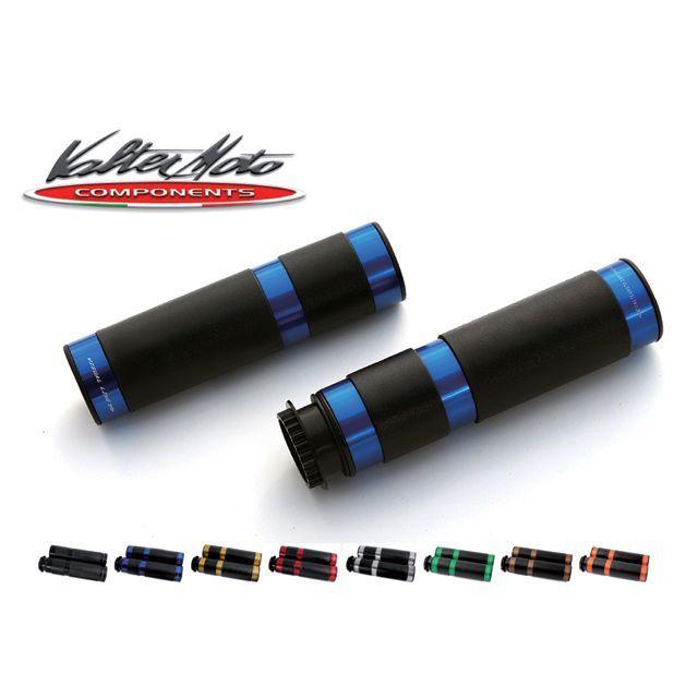 即納特典付き 無料雑誌付き バルターモトコンポーネンツ アルミグリップ Street カラー ブルー Valter Moto Components 超目玉 Atempletonphoto Com
