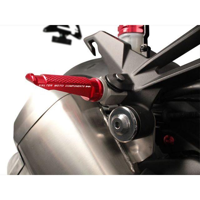 バルターモトコンポーネンツ CBR600F HORNET600 マルチステップバー フロント カラー ブラック Valter Moto compon…_1