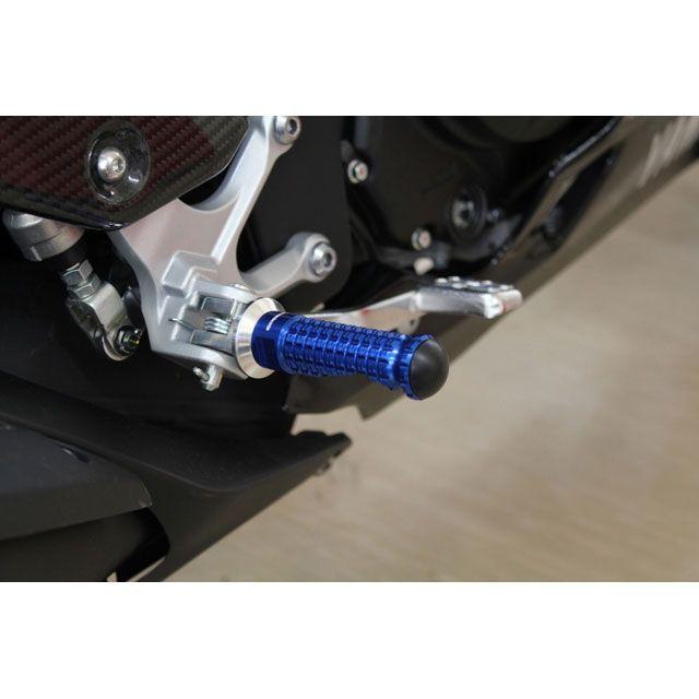 SPEEDRA YZF-R25/YZF-R3/MT-25/MT-03 アルミ削り出しステップ スタンダードタイプ ライダー用 取付部 シルバー ステ…_2