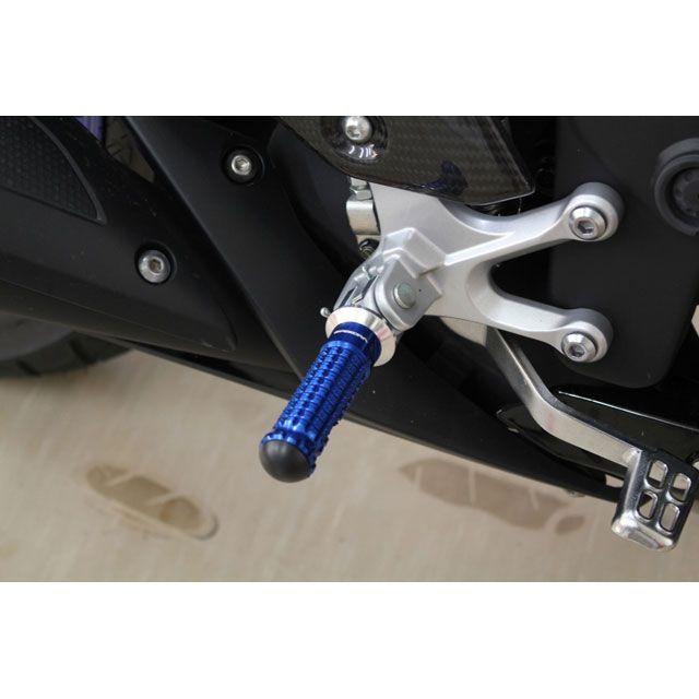 SPEEDRA YZF-R25/YZF-R3/MT-25/MT-03 アルミ削り出しステップ スタンダードタイプ ライダー用 取付部 シルバー ステ…_3