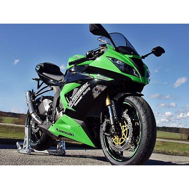 M4 Gp19 Black Slip On 2009 - 2019 Zx6R KA6922-Gp19 ボディス NINJA