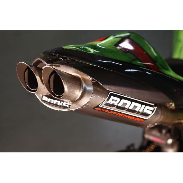 ボディス NINJA ZX-6R フルエキゾーストシステム ステンレス/フルチタン Oval Q4 for NINJA ZX-6R（07-08）｜K…の画像