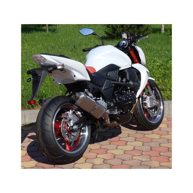 ボディス Z1000 / Z1000R / Z1000SX スリップオンマフラー 4-2 ステンレス グラウンド SB1-S（K）ヨーロッパ公道走行…_2