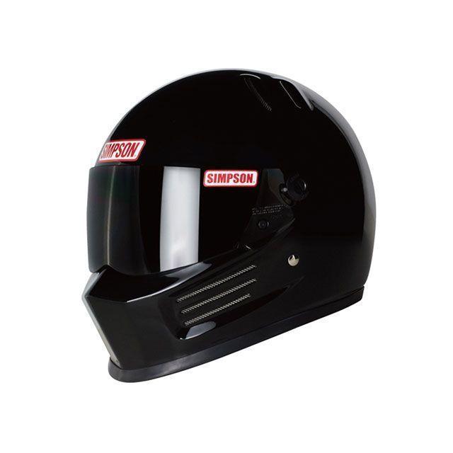 SIMSON ヘルメット シンプソン　バンディットプロ　59cm M サイズ　黒 SIMPSON（シンプソン） BANDIT Pro（ブラック） サイズ 59cm SIMPSON