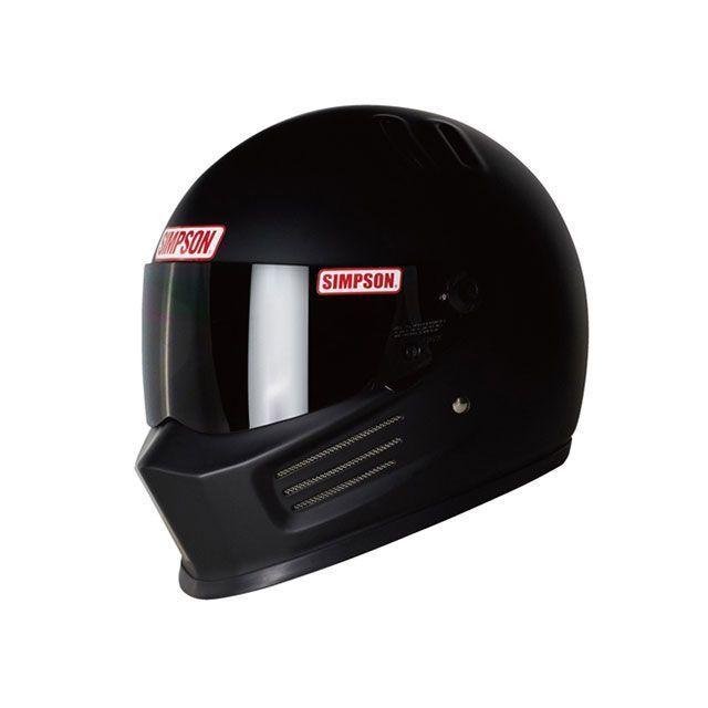 SIMSON ヘルメット シンプソン　バンディットプロ　59cm M サイズ　黒 シンプソン（SIMPSON） BANDIT Pro（マットブラック） サイズ 59cm