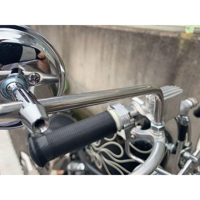 専用4点セット カスタムテック ハーレー マスターピポット用 ステムミラー（ロング