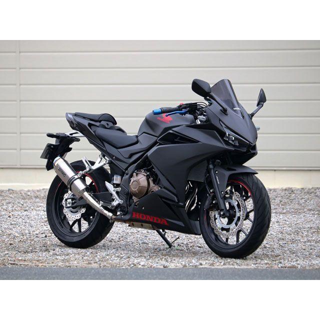 ダブルアールズ CBR400R SS-OVALリアエキゾースト ソリッド WR’Sの画像
