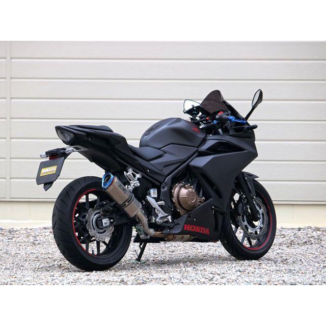 ダブルアールズ CBR400R SS-OVALリアエキゾースト ソリッド WR’Sの画像