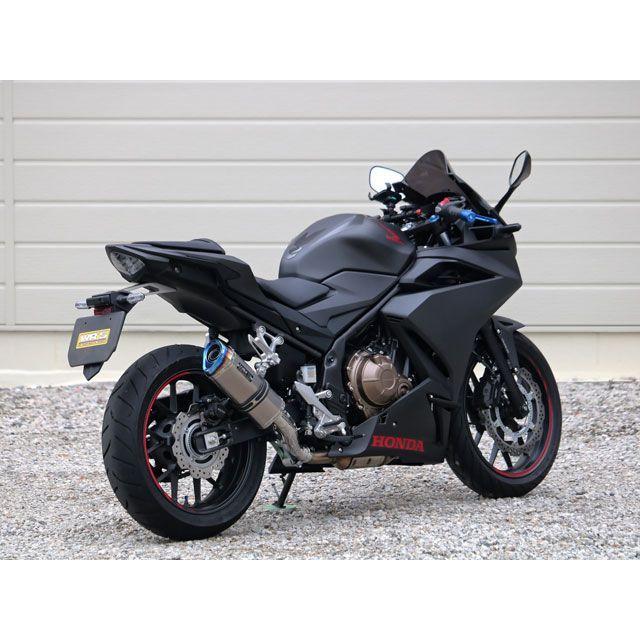 ダブルアールズ CBR400R SS-OVALリアエキゾースト ソリッド WR’Sの画像