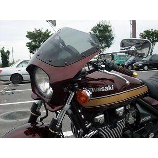 ワールドウォーク W650/400 ゼファー400/X/750/1100 汎用ビキニカウル DS-01 typeR（メタリックマジェスティックレッド…_1