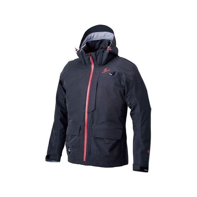 正規品／RSタイチ RSJ324 DRYMASTER フィールド パーカ（ブラック/レッド） サイズ：M RSTAICHI バイク