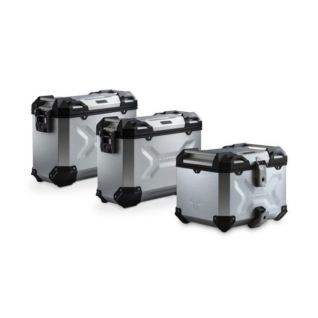 SWモテック アドベンチャーセット ラゲッジ-シルバー-BMW F 800/700/650 GS（08-）.｜ADV.07.559.75002/S …_1