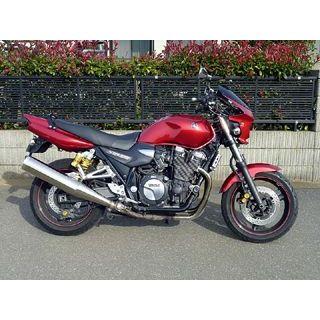 ワールドウォーク SR400 XJR1300 汎用ビキニカウル DS-01 typeR（ディープレッドメタリックk） WW_2