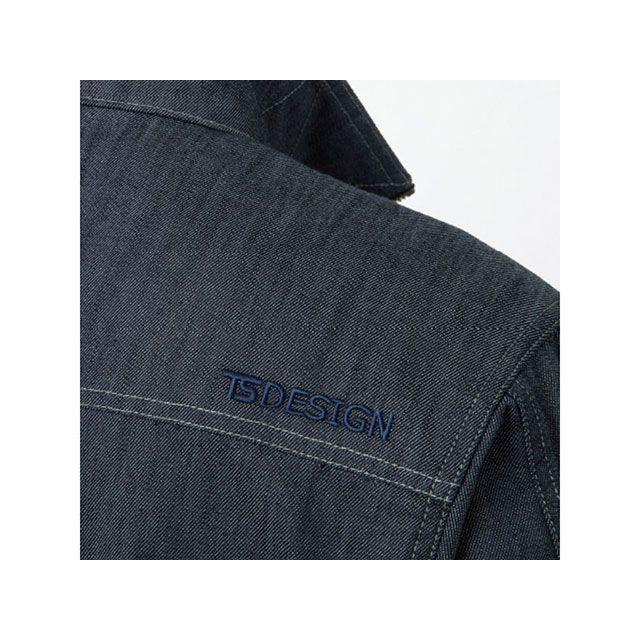 TSデザイン TS LAYERED TWILL ロングスリーブジャケット（ネイビー） サイズ 6L メーカー在庫あり TS DESIGNの画像