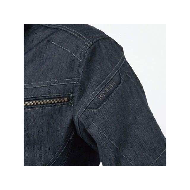 TSデザイン TS LAYERED TWILL ロングスリーブジャケット（ネイビー） サイズ 6L メーカー在庫あり TS DESIGNの画像