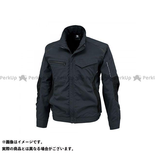TSデザイン ストレッチタフワークジャケット（ブラック×チャコールグレー） サイズ 6L メーカー在庫あり TS DESIGN